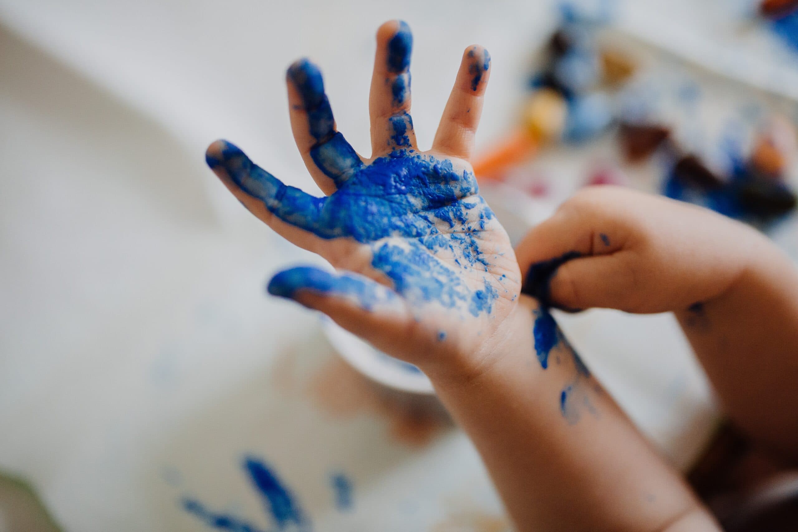 Kids Paint & Slime Party @ Gino’s Coffee House poster