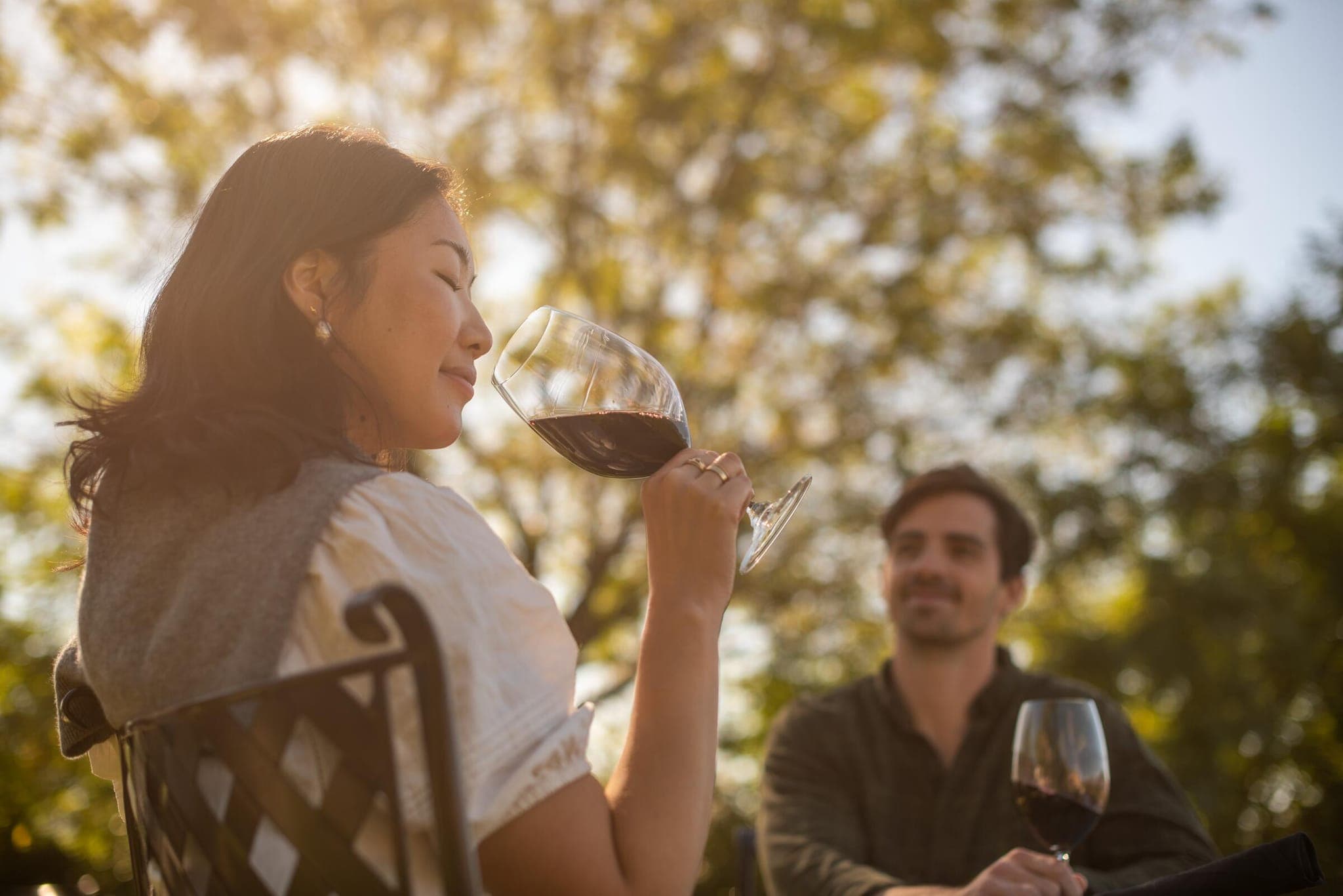 Osoyoos vineyards and lakefront