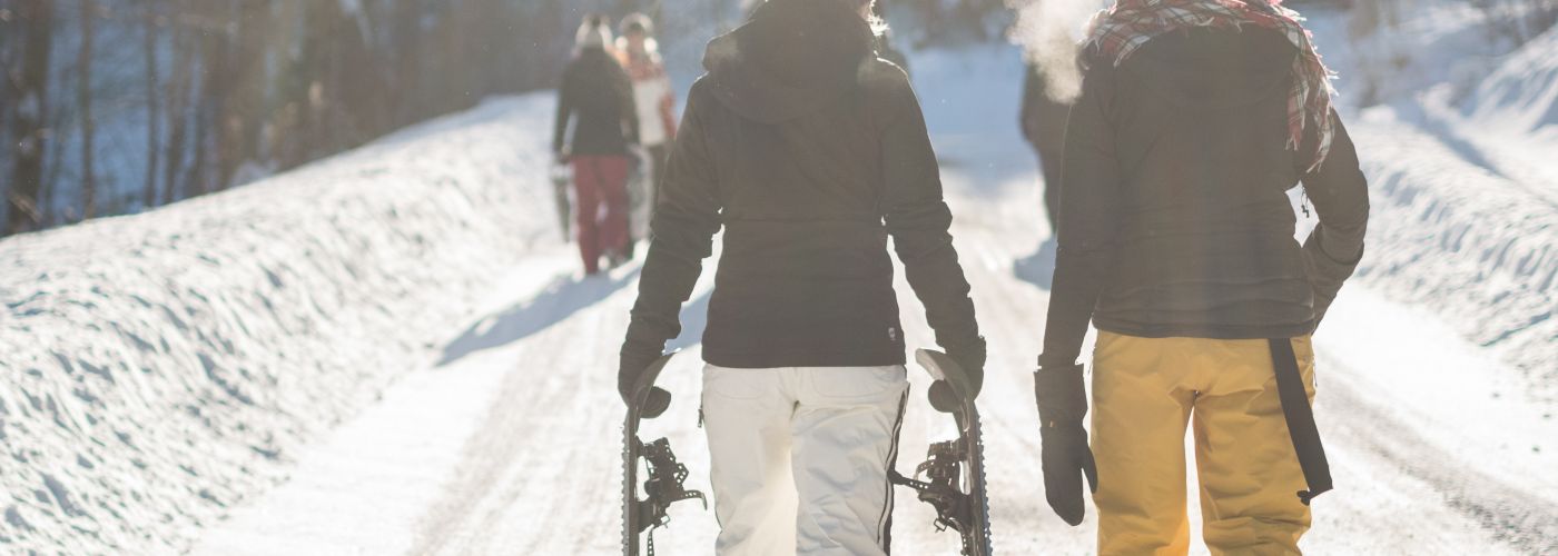 snowshoeing baldy